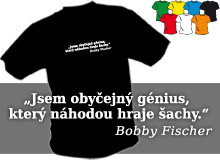 BOBBY FISCHER (trika s potiskem - triko voln stih)