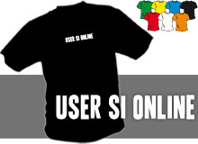 USER SI (trička s potiskem - tričko volný střih)