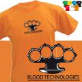 BLOOD (trička s potiskem - tričko volný střih)