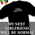 NEXT GIRLFRIEND (trička s potiskem - tričko volný střih)
