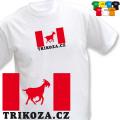 TRIKOZA - FLAG 02 (trička s potiskem - tričko volný střih)