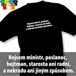 NEKRADU (trička s potiskem - tričko volný střih) - zvětšit obrázek